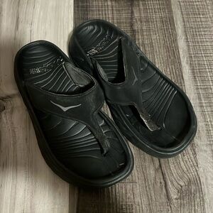 Hoka one one Ora recovery sandal cushioned flip flops Womens 7